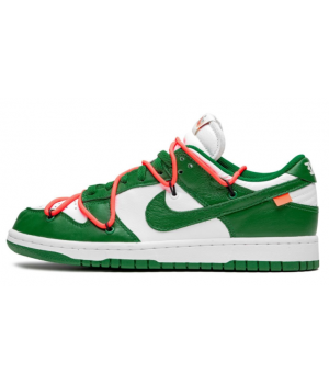 Dunk Low Off-White Pine Green