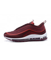 Кроссовки Nike Air Max 97 низкие бордовые