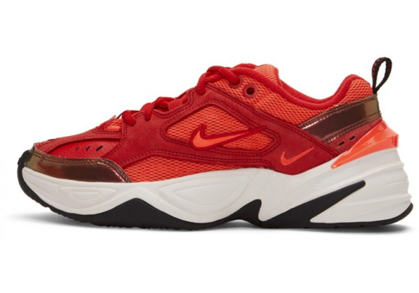 Кроссовки Nike M2k Tekno красные