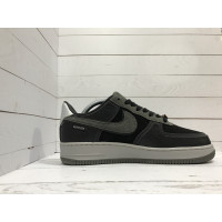 Nike Air Force черные с серым