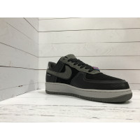 Nike Air Force черные с серым