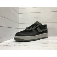 Nike Air Force черные с серым