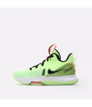 Баскетбольные кроссовки Nike Lebron Witness V салатовые