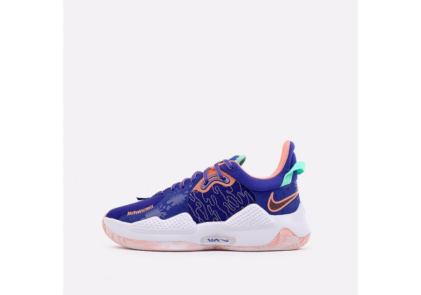 Баскетбольные кроссовки Nike PG 5 синие