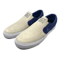 Слипоны Nike SB Zoom Janoski RM Premium синие с бежевым