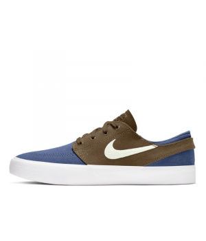 Кеды Nike SB Zoom Janoski коричневые с синим