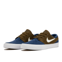 Кеды Nike SB Zoom Janoski коричневые с синим