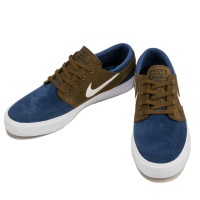 Кеды Nike SB Zoom Janoski коричневые с синим