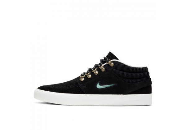 Кеды Nike SB Zoom Janoski замшевые высокие черные