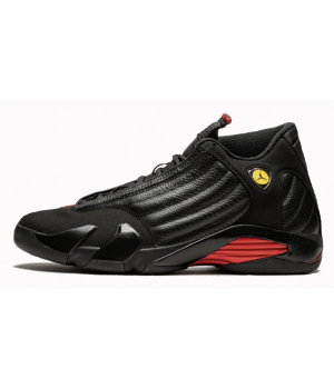 Air Jordan Retro 14 Black (черные с красным) 