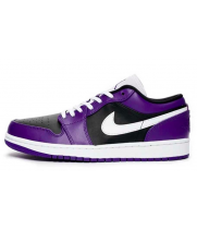 Air Jordan Retro 1 Low Purple Black Og (фиолетовые) 