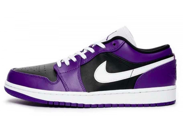 Air Jordan Retro 1 Low Purple Black Og (фиолетовые) 