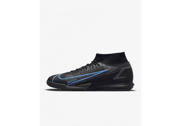 Бутсы Nike Mercurial Superfly 8 Academy IC черные