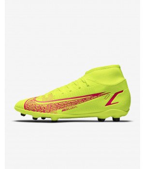 Бутсы Nike Mercurial Superfly 8 Club MG салатовые