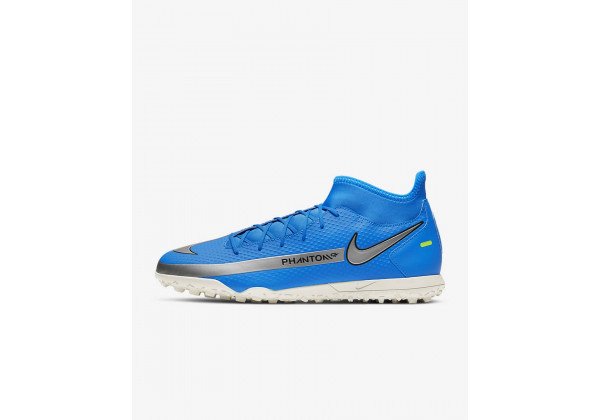 Бутсы Nike Phantom GT Club Dynamic Fit TF синие