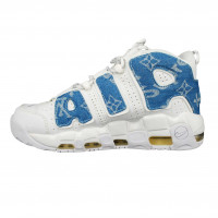 Nike Air More Uptempo x Supreme White Blue