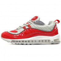 Женские кроссовки Nike Air Max 98 Supreme Red Grey