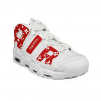 Nike Air More Uptempo x Supreme White Red