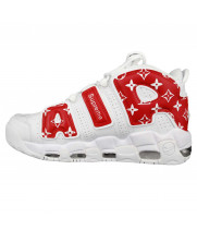 Nike Air More Uptempo x Supreme White Red