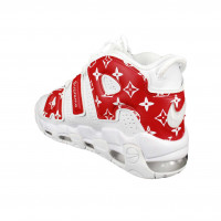 Nike Air More Uptempo x Supreme White Red